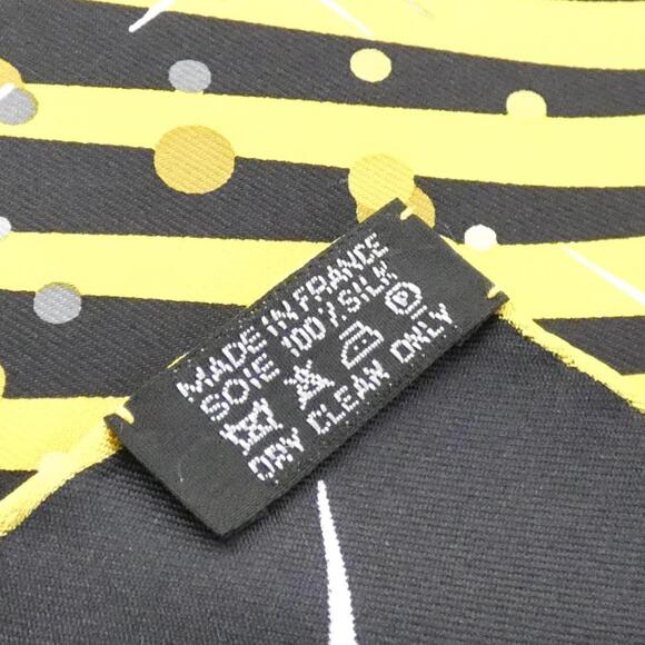 HERMES Authentic Black Scarf - Picture 5 of 5